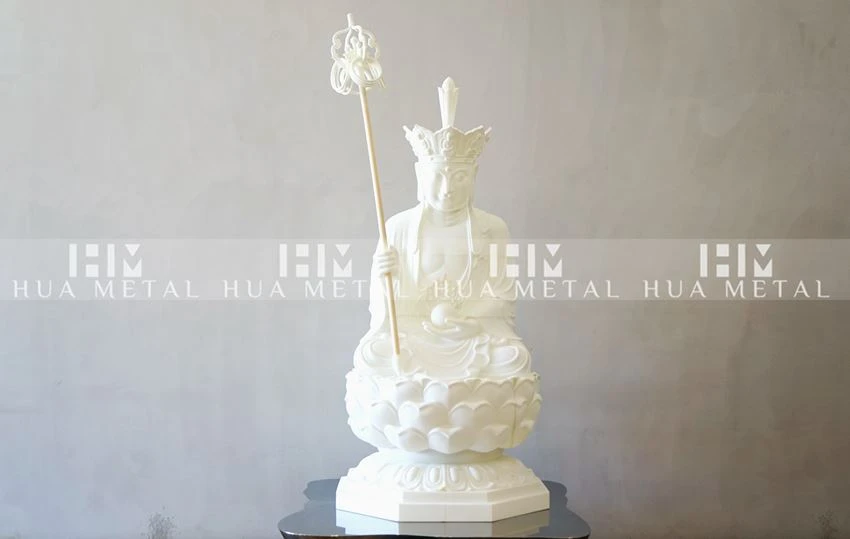 3D printed model of gilded bronze statue